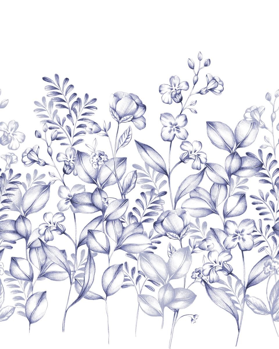 Pimp My Wall Mural — Powder Blue