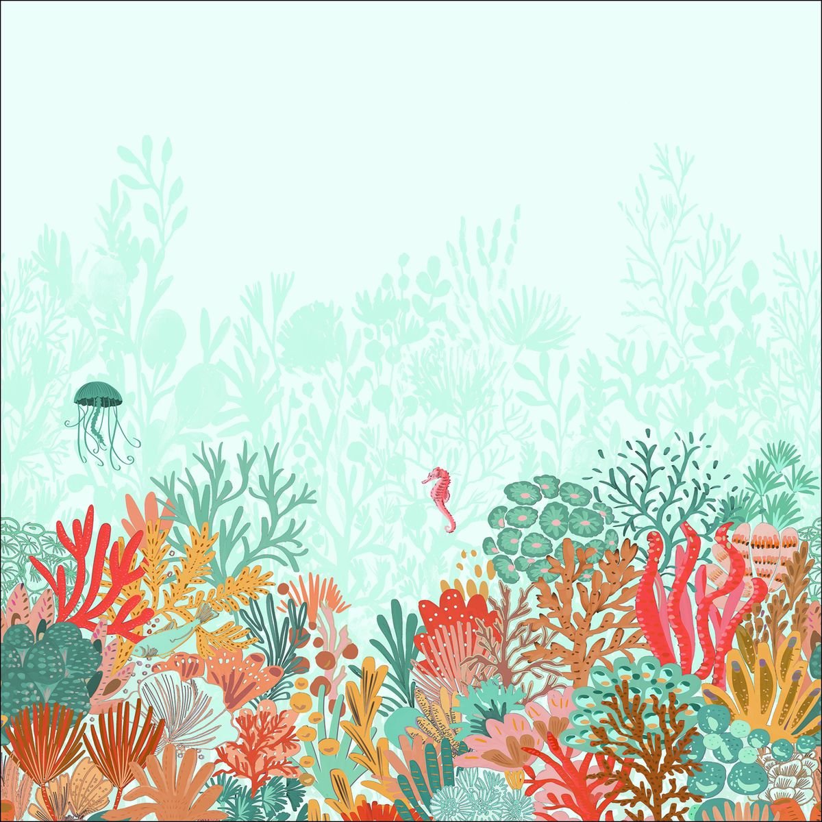 Pimp My Wall Mural — Mint